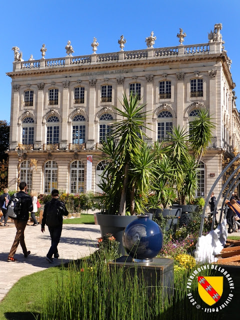 NANCY (54) - Place Stanislas : photos du jardin éphémère 2016