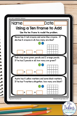 Teach students important problem solving skills and the part part whole problem solving type with these Mega Math Practice resources