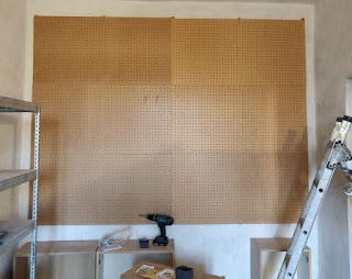  Finally, pegboard