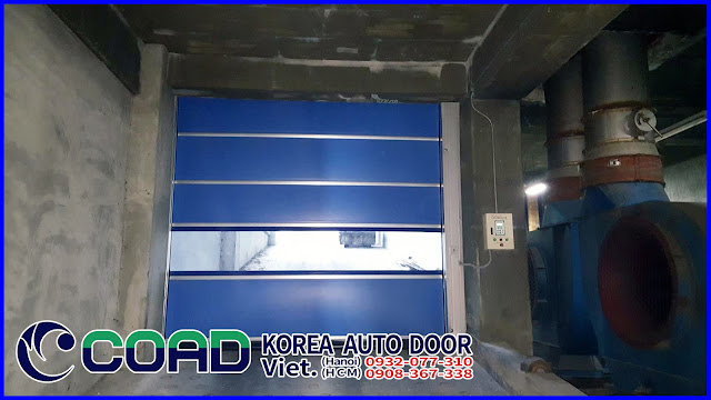 Cửa cuốn chống côn trùng, high speed door, cửa cuốn công nghiệp, cửa cuốn ngăn mùi COAD