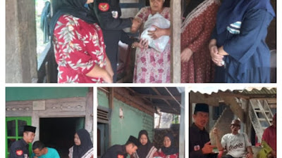 DPD Yayasan Derma Kasih Salurkan Sembako Ke Lansia dan Anak Yatim