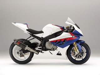 BMW S1000RR White Motorcycle Desktop Wallpaper