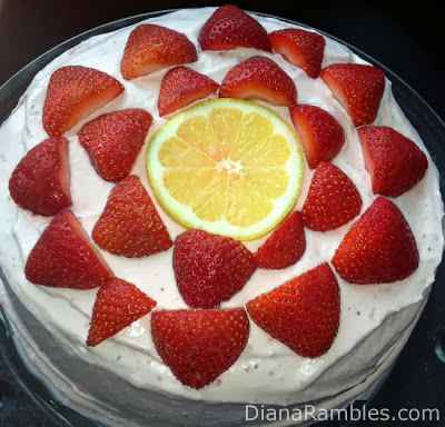 Strawberry Cream Cake