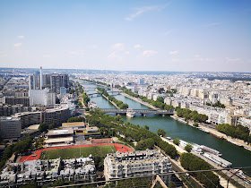 view from Eiffel Tower