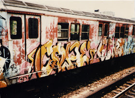 Los graffitis del metro de Nueva York en los 70 y los 80