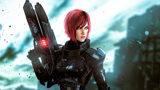 Jane Mass Effect 4k Game Wallpaper