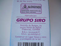 Grupo Siro fabrica las galletas Complet 3 con vitaminas y calcio Linnea V - Hacendado de Mercadona.