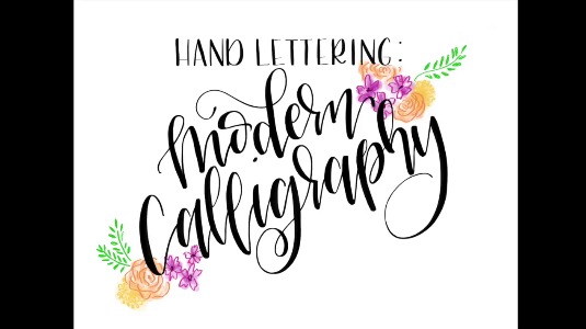 Hand Lettering: 4 Easy Steps to Modern Calligraphy