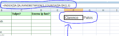 Cara Membuat Nama Secara Acak di Microsoft Excel