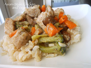 Asian Style Chicken and Vegetables