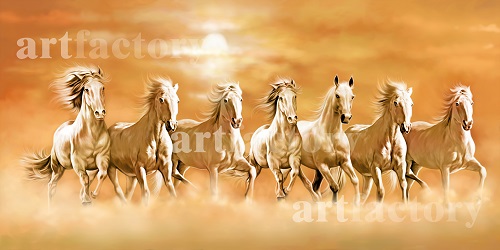 Horse Paintings of Horses Running