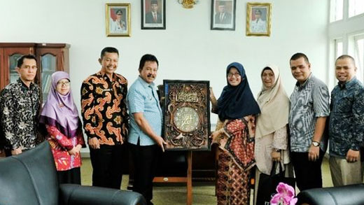 Asrul sambut kunjungan Rektor ITBHAS Bukittinggi