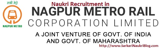 Naukri reruitment Nagpur Metro Rail Corporation