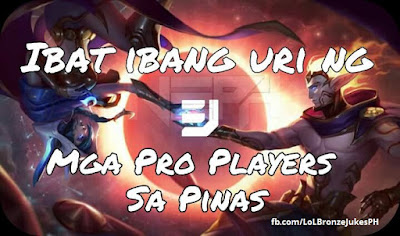 Different Types of Pro LoL Players in Philippines *For Fun Only*