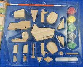 Children's wooden dinosaur craft kit review