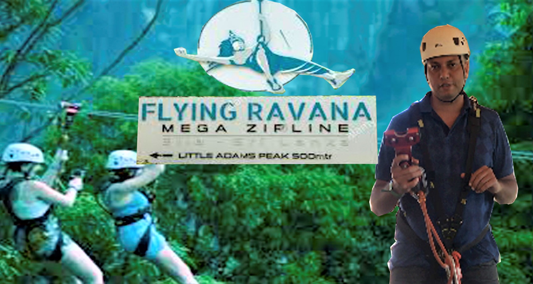 ZIPLINE ADVENTURE At Flying Ravana - Ella, Srilanka