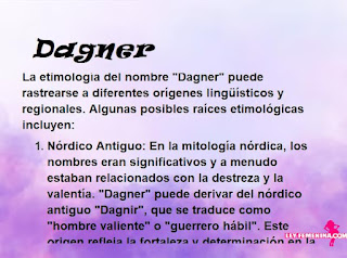 significado del nombre Dagner