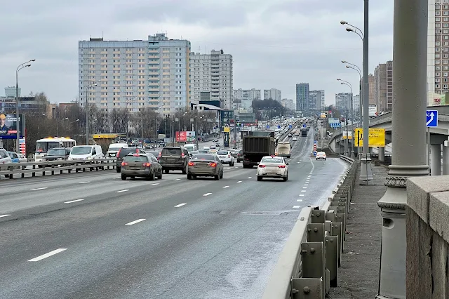 Северянинский путепровод, Ярославское шоссе