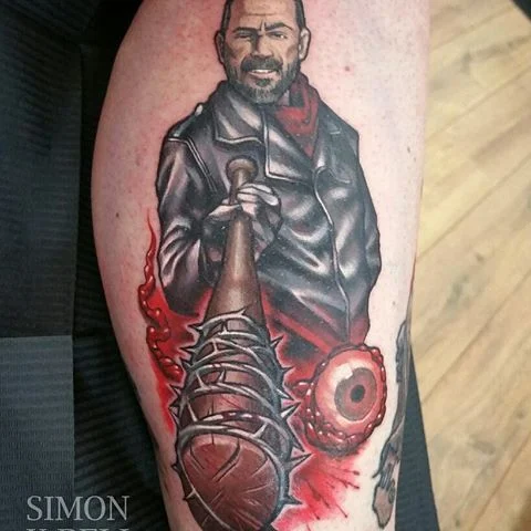 tatuajes de los personajes the walking dead