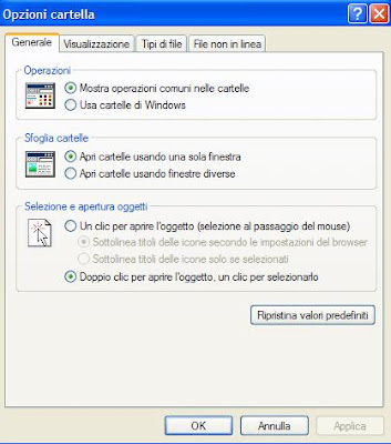 COME APRIRE CARTELLE CON UN CLICK