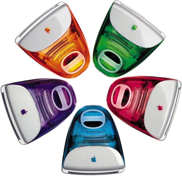 iMacs coloridos