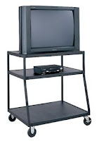 TV on a cart