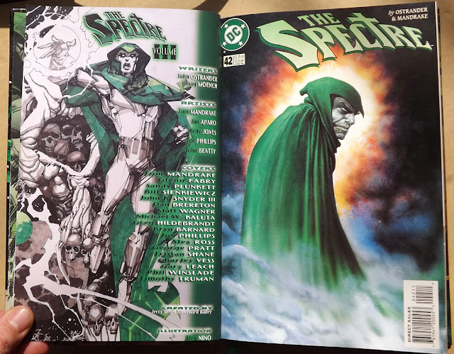 The Spectre Custom Bound Hardcover Comic Books Bind, Tom Mandrake, John Ostrander, DC Comics