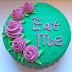 "Eat Me" Cake and Wilton Cake Decorating Class