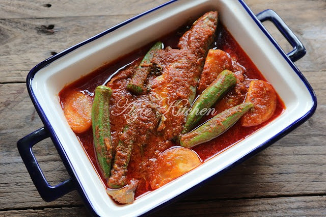 Asam Pedas Nyonya Aka Gerang Asam Chef Florence Tan - Azie 