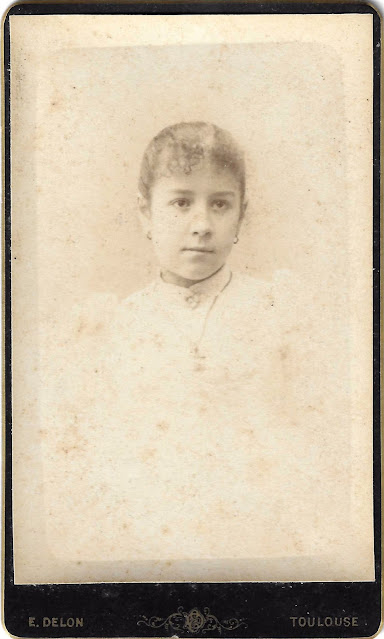 Portraits carte de visite vers 1885