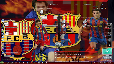 THEME BARCELONA FOR WINDOWS 7 GLASS