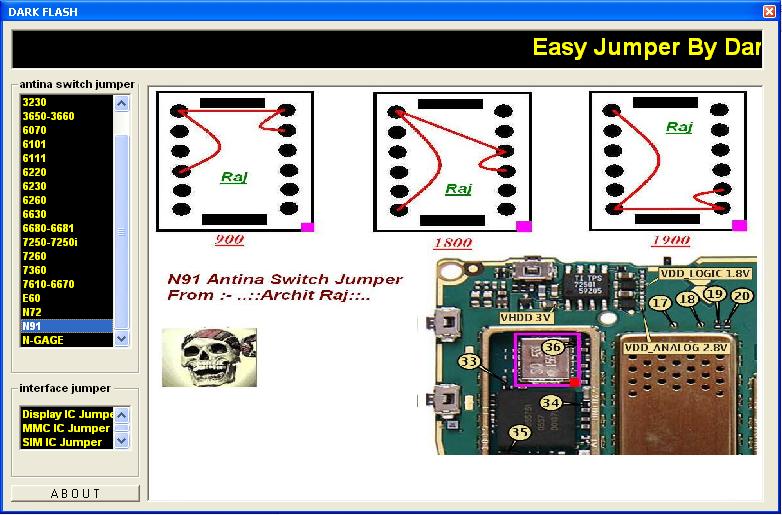 7610 keypad ic jumper. All Nokia Easy Jumper