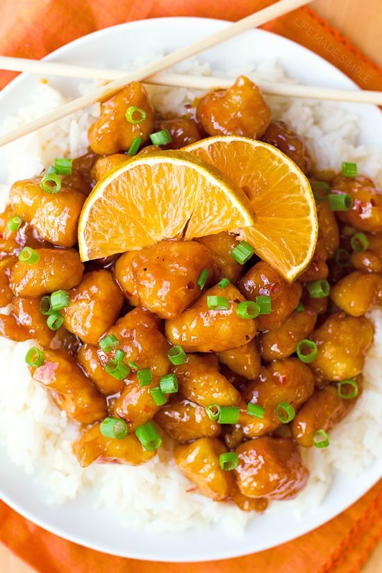 There's no need to order out! This better than takeout orange chicken is ready to go in a little over an hour!