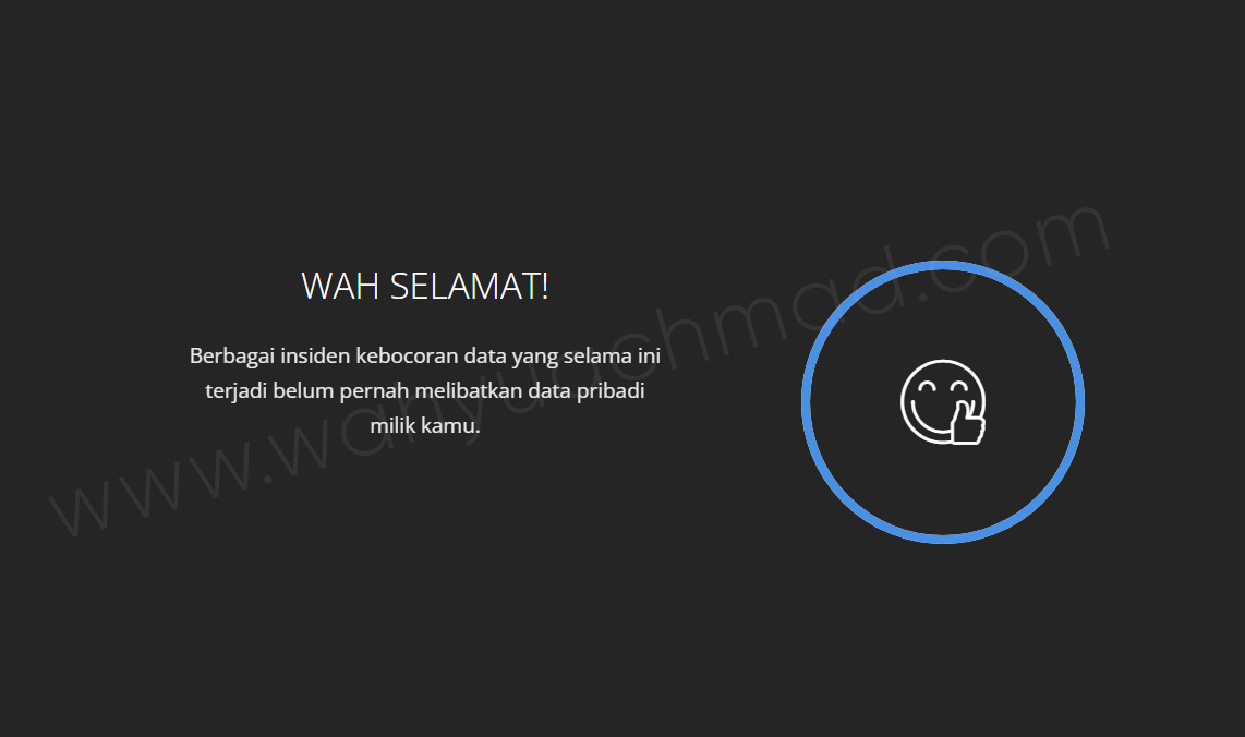 Cara Cek Data Pribadi Kita Bocor di Internet Terbaru - Periksa Data 2