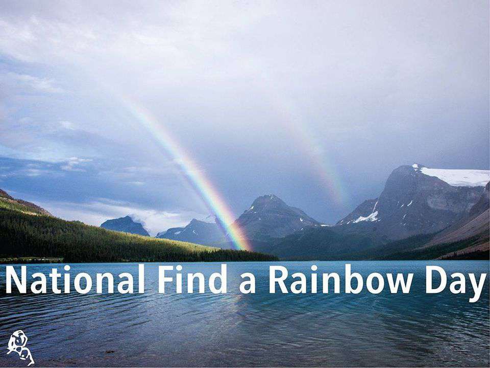 National Find a Rainbow Day Wishes pics free download