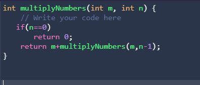 multiplication, integers, multiplication recursive, recursive given, given two, two integers, integers m, multiplication recursive given, recursive