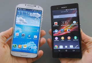 Samsung Galaxy S4 VS Sony Xperia Z