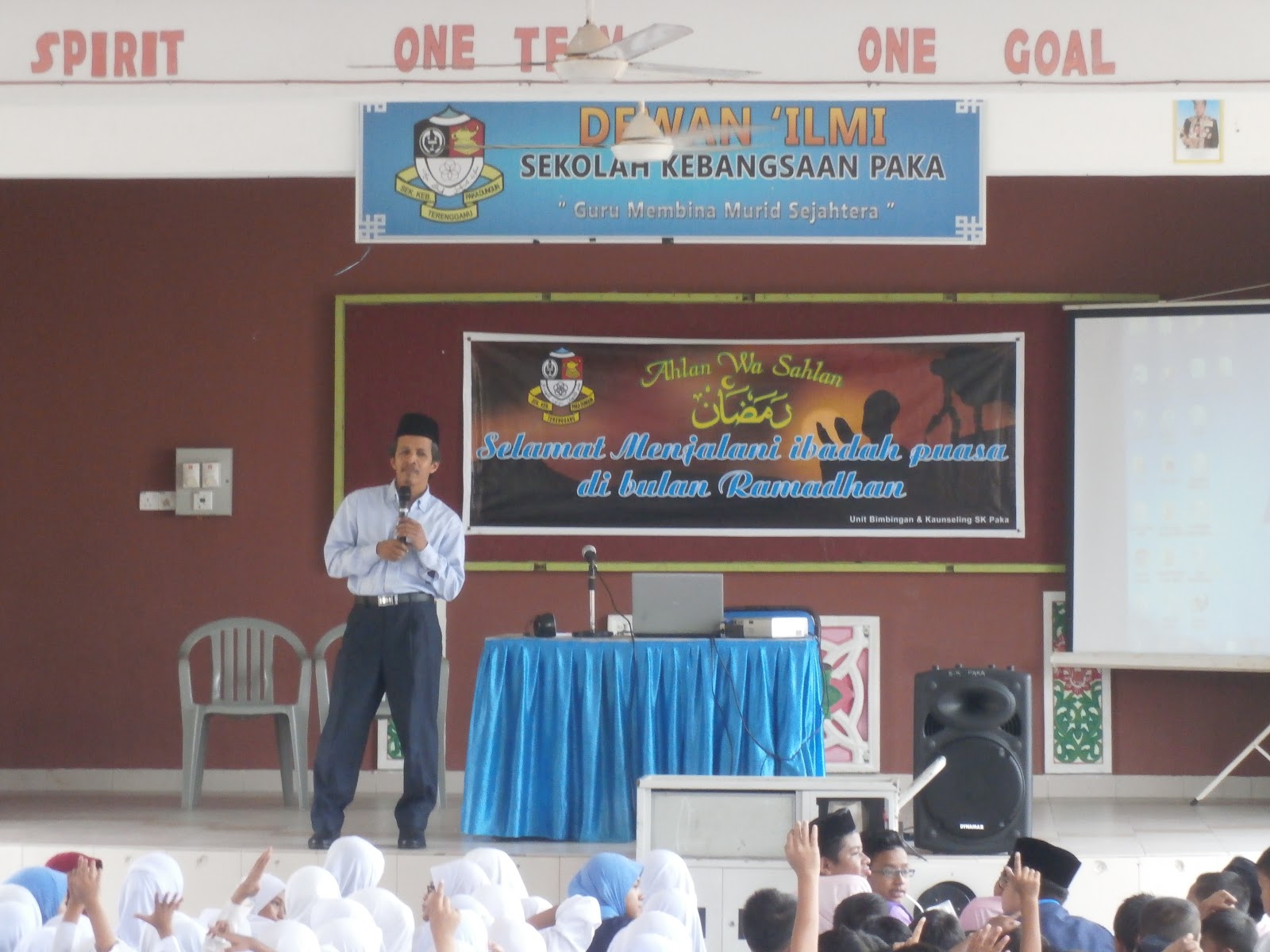 SEKOLAH KEBANGSAAN PAKA: CERAMAH PERDANA BULAN RAMADHAN