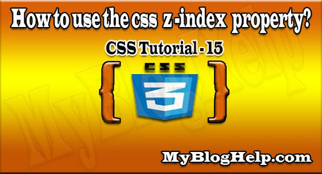 css z-index property