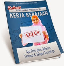 Contoh Soalan Temuduga Kerja Kerajaan