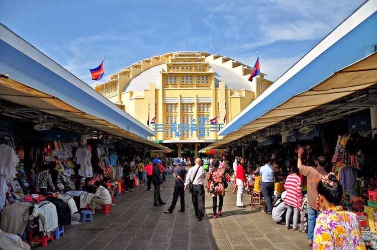 J Babies' Dad: Phnom Penh - Russian Market & Central Market