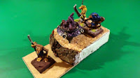 WIP - Scenic base for the Cauldron of Blood (w. models)