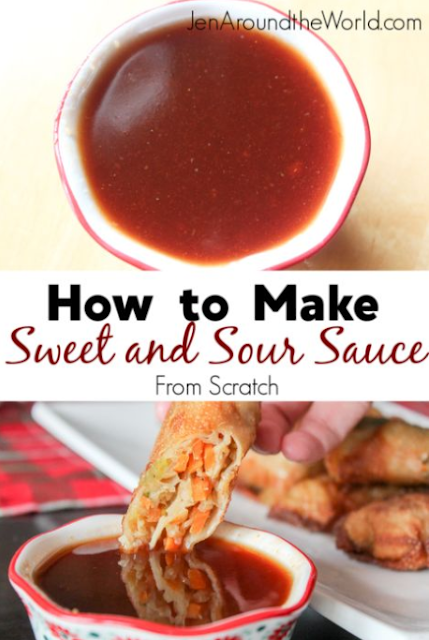 HOMEMADE SWEET AND SOUR SAUCE