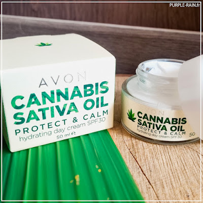 Crème hydratante Cannabis Sativa Oil Protect & Calm • Avon