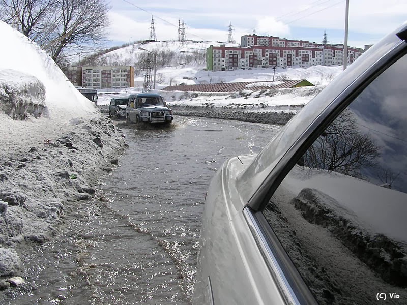 After all, the snow has to go somewhere.