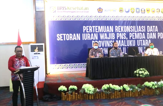 Samsuddin Kadir Buka Acara Rekonsiliasi Data Iuran Wajib BPJS Kesehatan di Maluku Utara.lelemuku.com.jpg