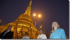 Hillary Clinton in Burma