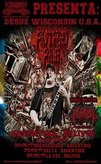 Putrid Pile - Gira Argentina - Bolivia (2017)