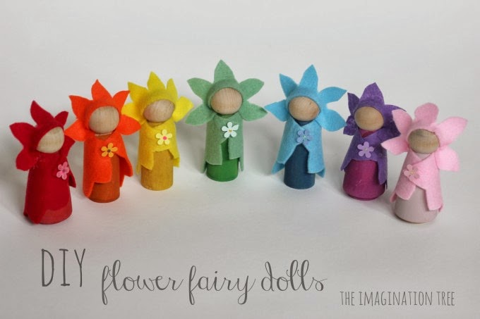 Wooden Peg Dolls