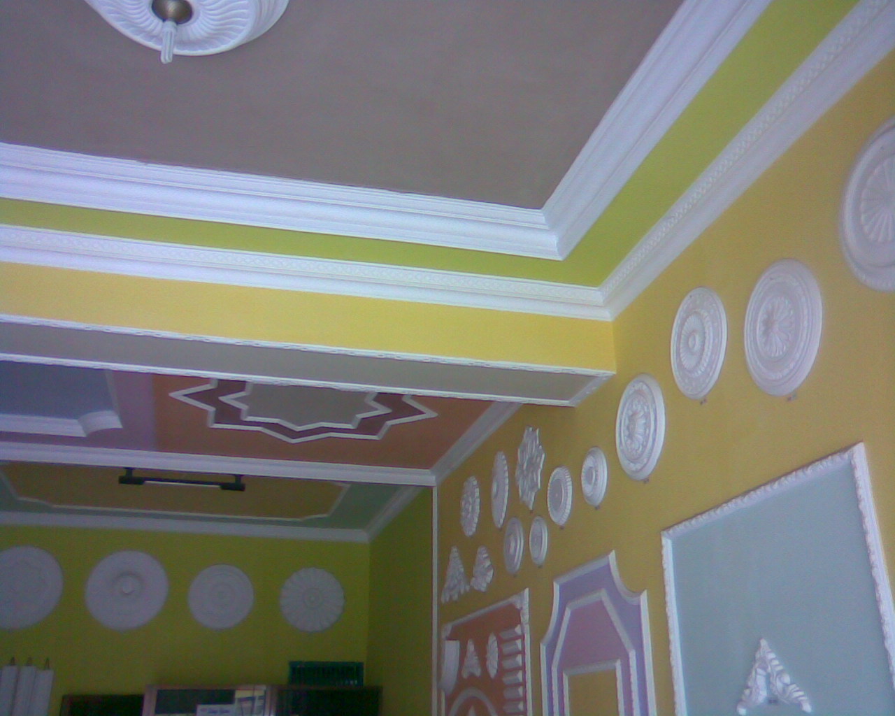 Kombinasi Warna Cat Dinding Dan Plafon Wallpaper Dinding